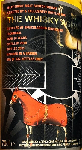 ウイスキーエージェンシー　ブルイックラディ　ロヒンダール　2010　10年　53.8度　700ml