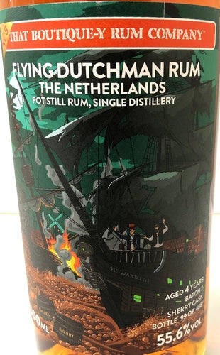ブティックウイスキーカンパニー10周年記念ボトル　フライングダッチマン　バッチ2　4年	55.6度　500ml