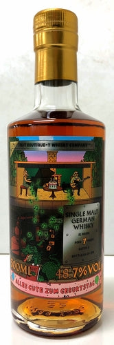 ブティックウイスキーカンパニー10周年記念ボトル　エルスバーン　バッチ3　7年　48.7度	500ml