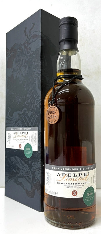ADELPHI　Longmorn 1992　32yo　Refill Bourbon Hogshead　49.9度　700ml