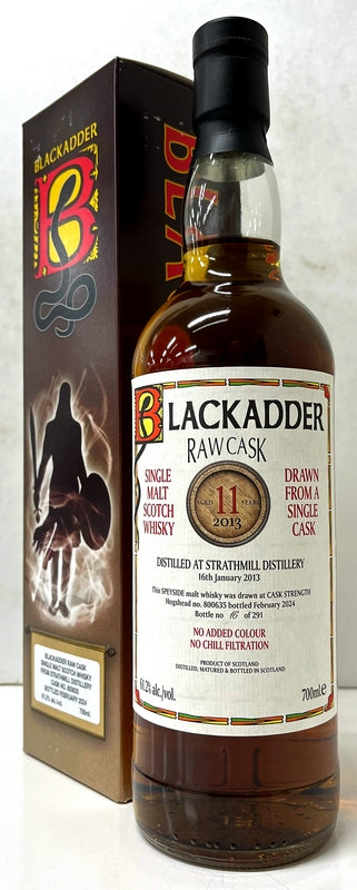 ブラックアダー　ロウカスク　ストラスミル　2013　11年　ホグスヘッド　No.800635　61.2度　700ml
