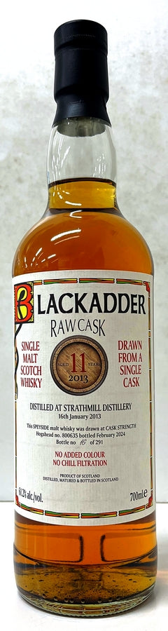 ブラックアダー　ロウカスク　ストラスミル　2013　11年　ホグスヘッド　No.800635　61.2度　700ml