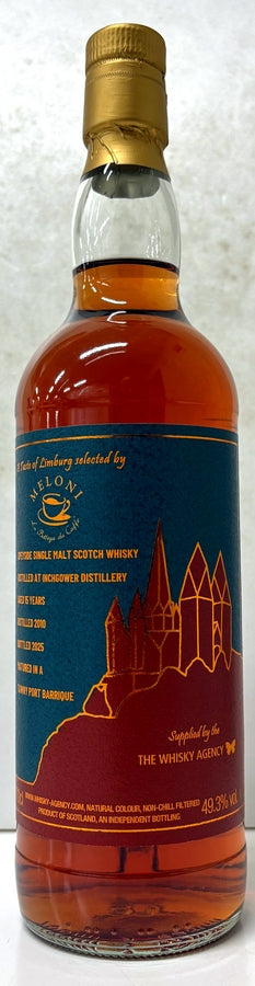 THE WHISKY AGENCY　INCHGOWER　2010　15yo　Tawny port barrique　49.3%　700ml
