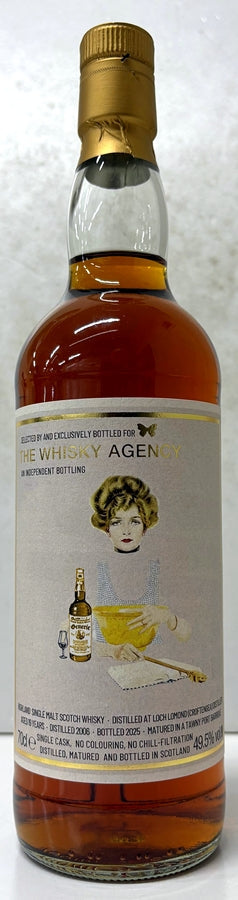 THE WHISKY AGENCY　CROFTENGEA　2006　19yo　Tawny port barrique　49.5%　700ml