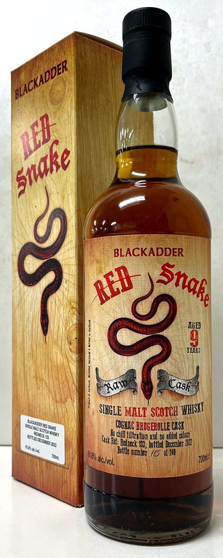 レッドスネーク　ロウカスク　9年　コニャック ブルジュロールカスク　Cask ref: Redneck133　61.8度　700ml