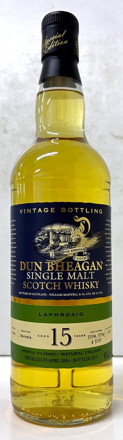 DUN BHEAGAN LAPHROAIG 2004 15yo 46% 700ml