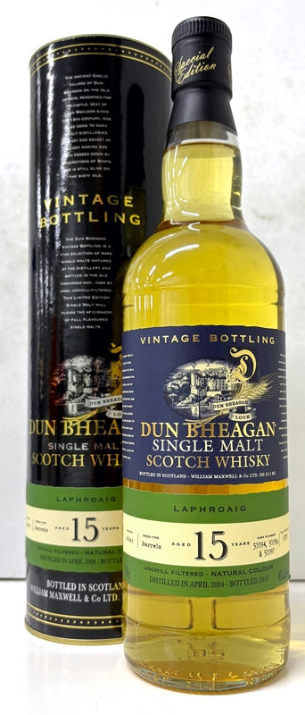 DUN BHEAGAN LAPHROAIG 2004 15yo 46% 700ml