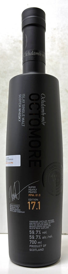 オクトモア　17.1　スコティッシュ・バーレイ　59.7度　700ml