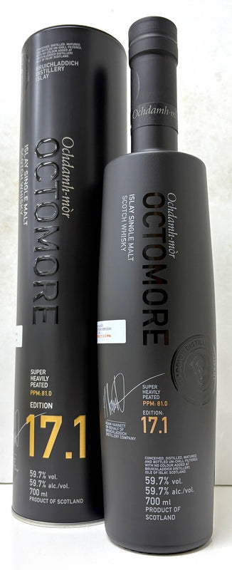 オクトモア　17.1　スコティッシュ・バーレイ　59.7度　700ml