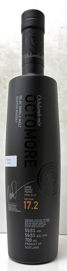 オクトモア　17.2　ヨーロピアン・カスク　59.5度　700ml