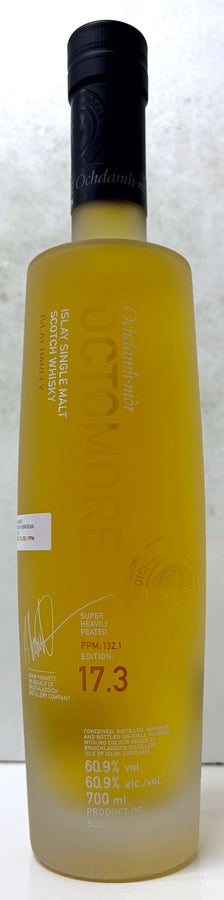 オクトモア　17.3　アイラ・バーレイ　60.9度　700ml