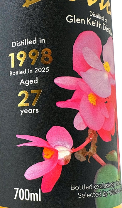 ブロッサムズグレンキース　1998　バーボンバレル　27年　53.2度　700ml
