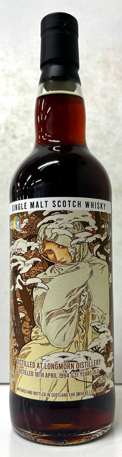 四季　LONGMORN　1994　31Yo　OLOROSO　HOGSHEAD　52.2%　700ml