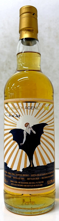 The Whisky Agency GLEN KEITH 1994 30yo BARREL 53% 700ml