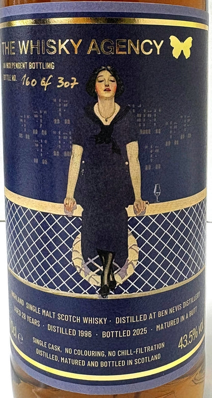 The Whisky Agency BEN NEVIS 1996 28yo BUTT 43.5% 700ml