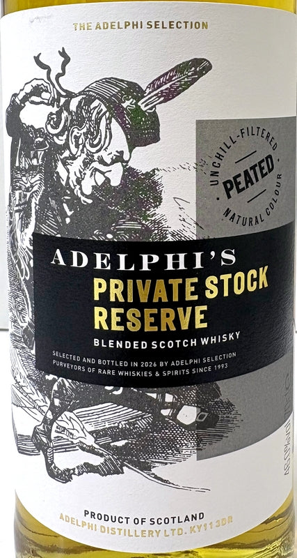 ADELPHI PRIVATE STOCK RESERVE BLEND PEATED 46% 700ml