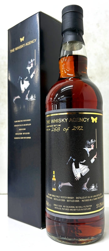 The Whisky Agency ISLE OF JURA 2009 16yo TAWNY PORT FINISH 51% 700ml