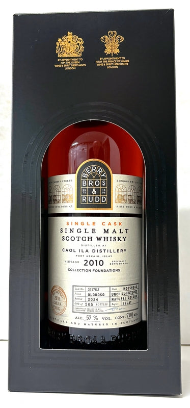 LA MAISON du WHISKYBerry Bros & Rudd CAOL ILA 2010 14yoOloroso Hogshead Finish 57% 700ml