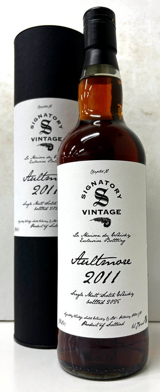 LA MAISON du WHISKY Signatory AULTMORE 2011 14yo  1st Fill Pedro Ximenez Sherry Finish  61.7% 700ml