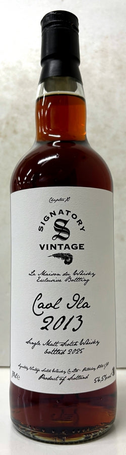LA MAISON du WHISKY Signatory CAOL ILA 2013 12yo  1st Fill Sherry Butt  54.5% 700ml