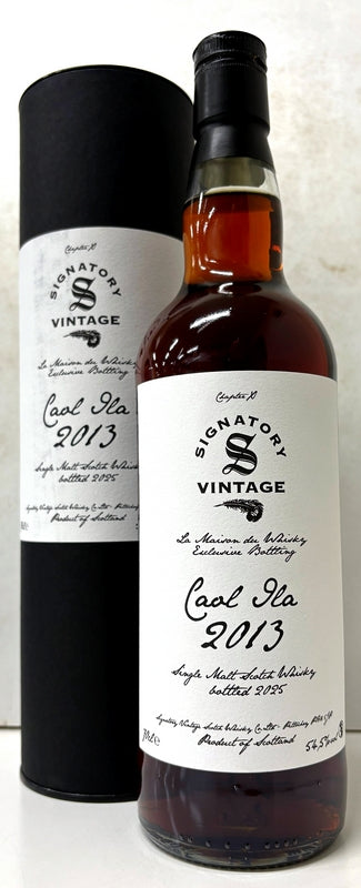 LA MAISON du WHISKY Signatory CAOL ILA 2013 12yo  1st Fill Sherry Butt  54.5% 700ml