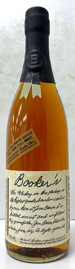 ブッカーズ　2024-01E　62.20度（124.4PROOF）　750ml