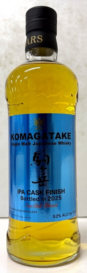 シングルモルト　駒ヶ岳　IPAカスク　フィニッシュ　Bottled in 2025　52度　700ml