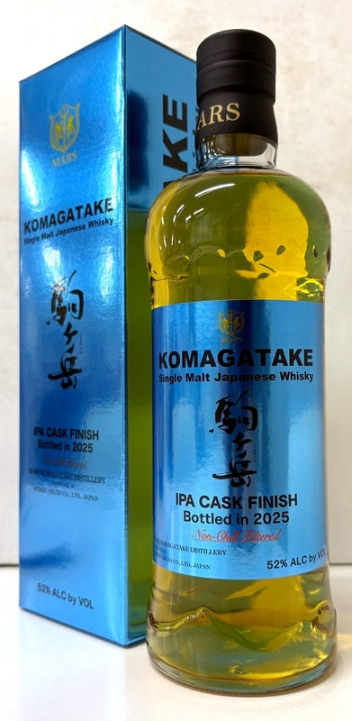 シングルモルト　駒ヶ岳　IPAカスク　フィニッシュ　Bottled in 2025　52度　700ml