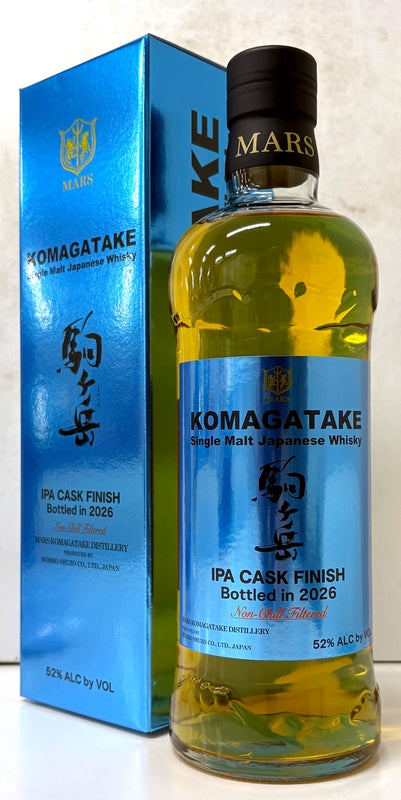 シングルモルト　駒ヶ岳　IPAカスク　フィニッシュ　Bottled in 2026　52度　700ml