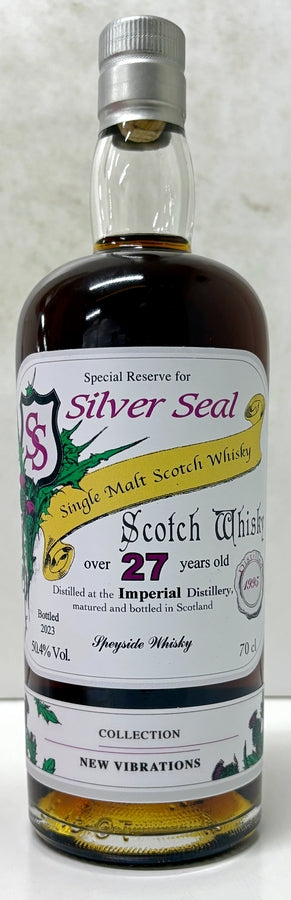 ラ・メゾン・ド・ウイスキー向け限定ボトル　シルバーシール　インペリアル　1995　27年　シェリーカスク　50.4度　700ml