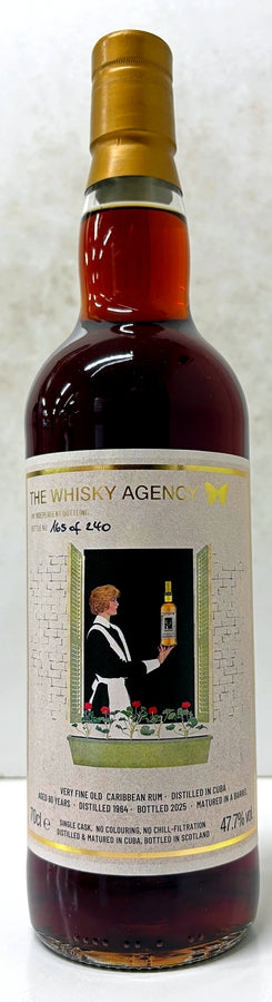 THE WHISKY AGENCY CARIBBEAN RUM 1964 60Yo BARREL 47.7% 700ml