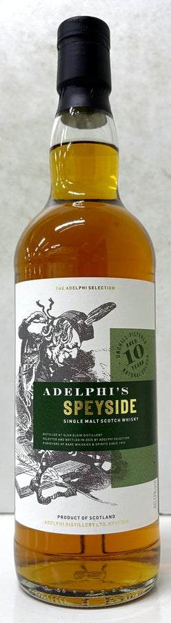 ADELPHI　SELECTION SPEYSIDE SINGLE MALT (GLEN ELGIN)  10yo 46% 700ml