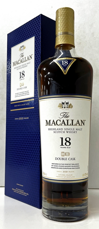 1円～!!】 マッカラン 18年 1986年 シェリーオークカスク 750ml 43